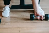 Dumbbell exercises are suitable for beginners. (Photo via Pexels/Andres Ayrton)
